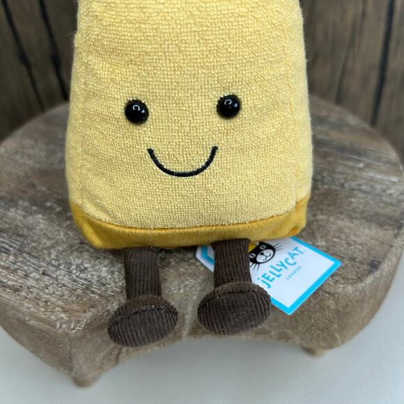 Jellycat Parmesan Cheese FAST SHIP NeW Jellycat Amuseables - Picture 3 of 7